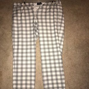 Express columnist ankle crop dress pants